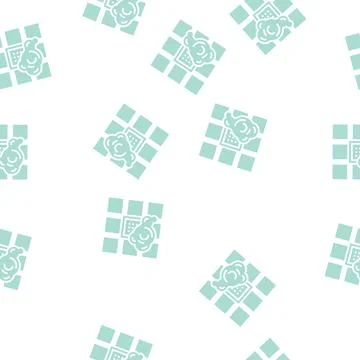 Bath drainage glyph seamless pattern Illustrazione stock