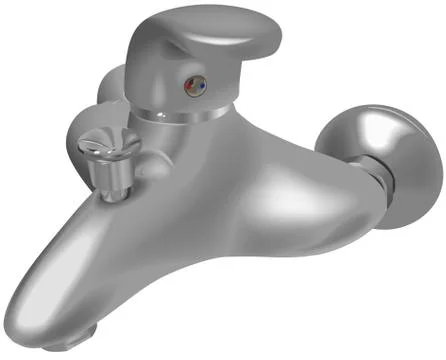 Bath Faucet Stock Illustration