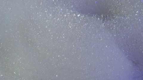 Bath foam in the Jacuzzi Stock Footage 75846407