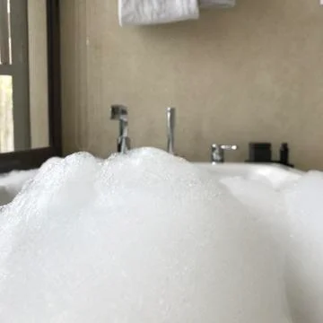 Bath Foam Water Bubble Stock Photos