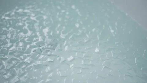 A bath full with ice cubes, close up Видео 159562472