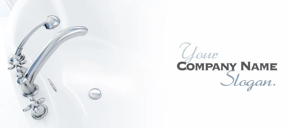 In the bath Stock Illustration