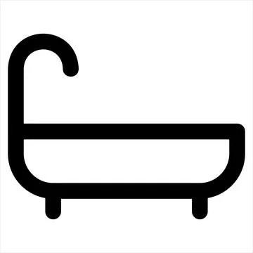 Bath Stock Illustration