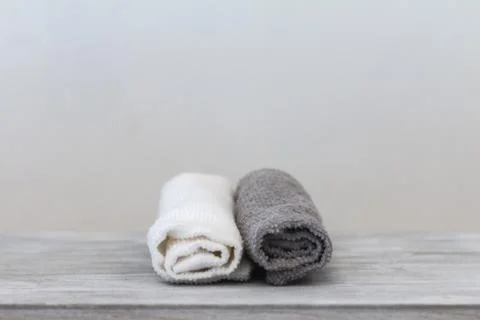 Bath interior tools Stock Photos