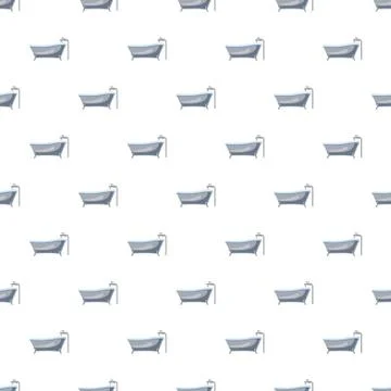 Bath on legs pattern Illustrazione stock