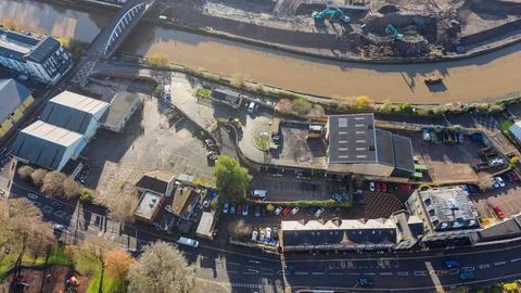 Bath Recycling Centre. Stock-Fotos