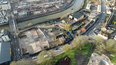 The Bath Recycling Centre. 스톡 사진