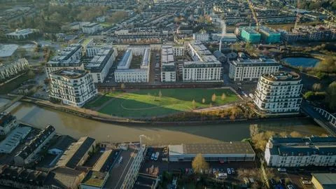 Bath Riverside Development Stock Photos