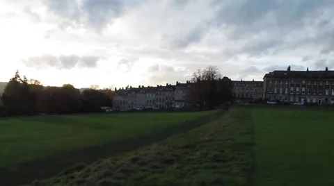 BATH ROYAL CRESCENT 動画素材 47251402