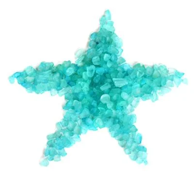 Bath salt laid Stock Photos