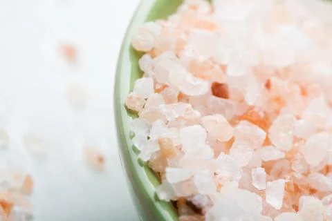 Bath salt Foto stock