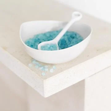 Bath salts Stock Photos