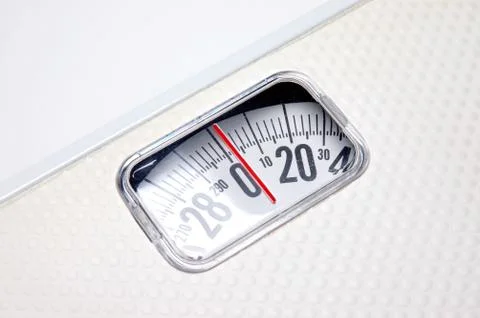 Bath Scale Close-up Stock Photos