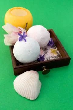 Bath scented powders Фото