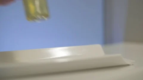 Bath set of four bottles in hotel Stock-Footage 70769270