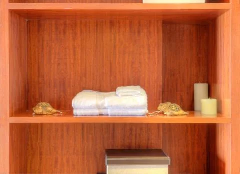 Bath shelf Stock Photos