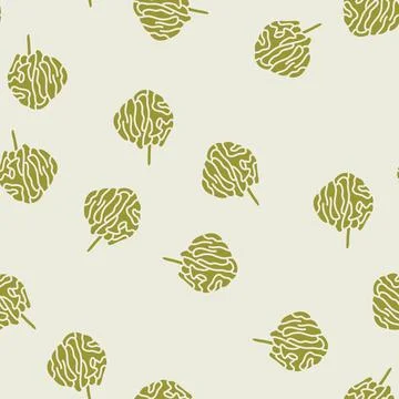 Bath sponge hygiene glyph seamless pattern Illustrazione stock