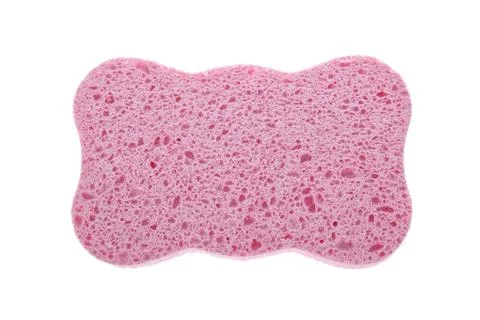 Bath sponge isolated on a white background Stock Photos