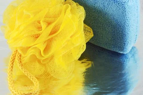 Bath sponge Stock Photos