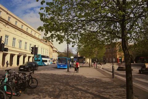 Bath Station Plaza Stock-Fotos