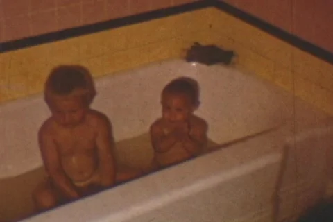 BATH TIME Stock Footage 135132