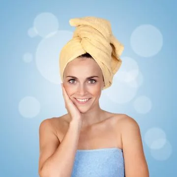 Bath time Stock Photos