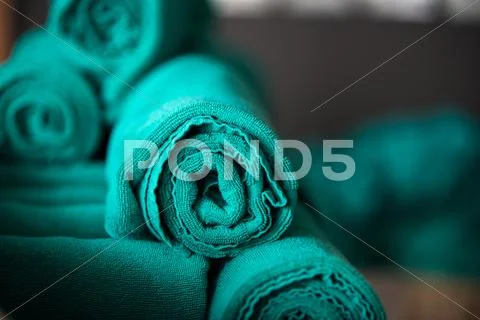Bath towel Stock Photos