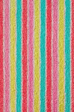 Bath towel texture Stock Photos