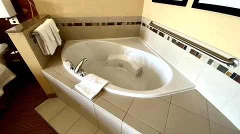 Bath Tub Built for Two Foto stock
