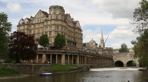 Bath Weir, England Video stock 37901107
