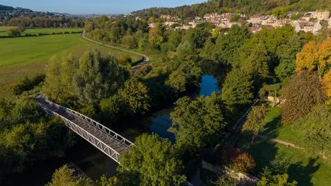 The Batheaston Bridge Stock Photos