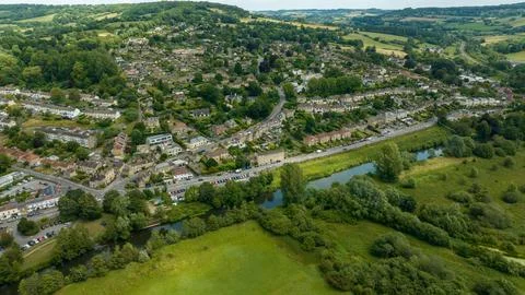 Batheaston. Foto stock