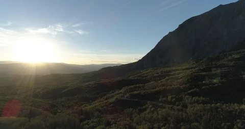 Bathed in sunlight Stock Footage 121230947