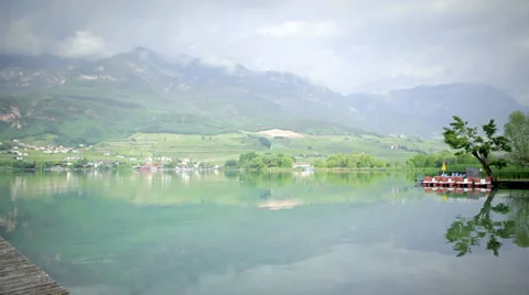 Bathing Area by the Lake Video stock 36052345