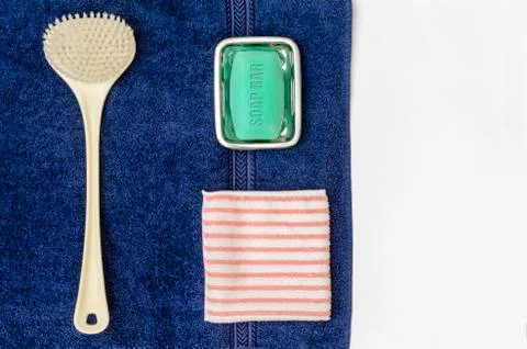 Bathing set 01 Stock Photos