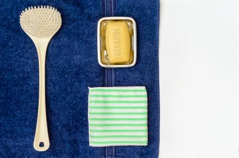 Bathing set 02 Stock Photos