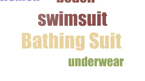 Bathing Suit Isolated Stock Videos – Royalty-Free HD & 4K Videos