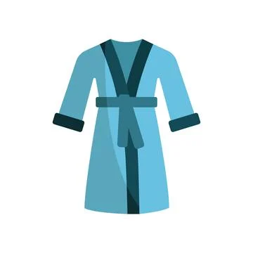Bathrobe bathroom icon vector basic design simple and modern イラスト素材