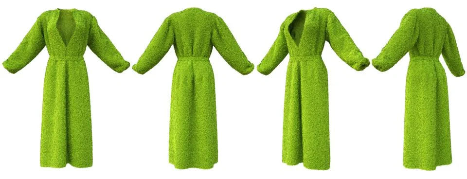 Bathrobe Stock Illustration