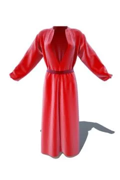 Bathrobe Stock Illustration