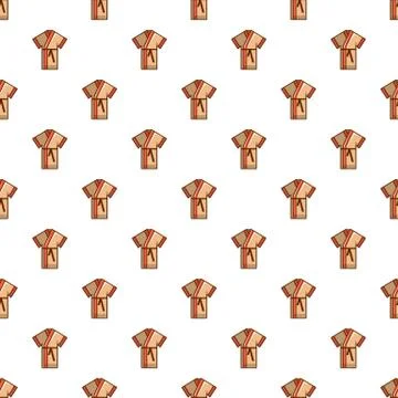 Bathrobe pattern seamless Stock Illustration