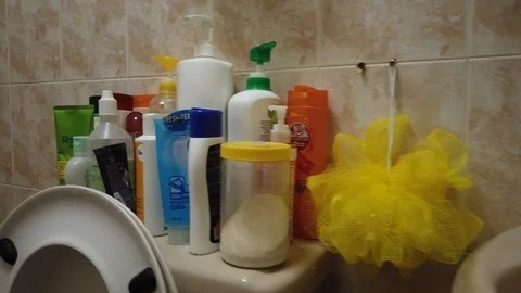 Bathroom Accesories Video stock 100799091