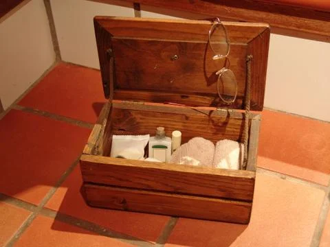 Bathroom box Stock Photos