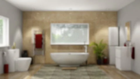 Bathroom CG Stock Footage 260326049