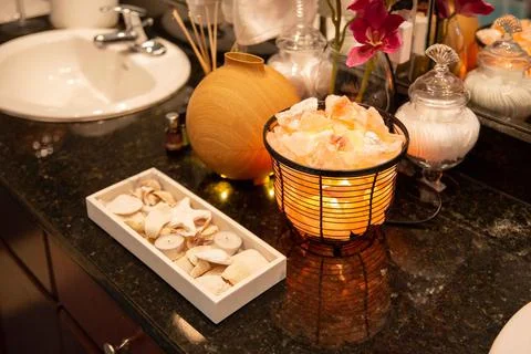 Bathroom Countertop Stock Photos