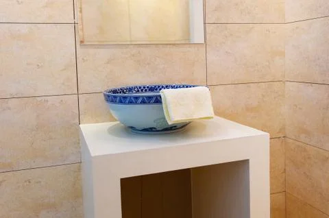 Bathroom decor Stock Photos