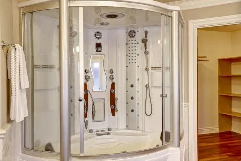 Bathroom design Stock Photos