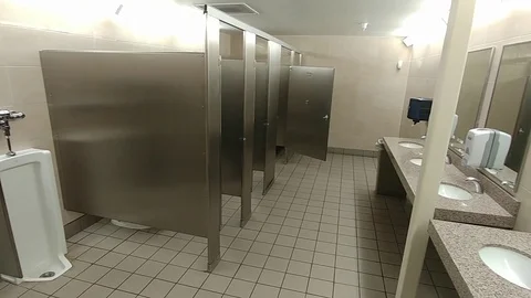 Bathroom Stalls Stock Video Footage, Royalty Free Bathroom Stalls Videos