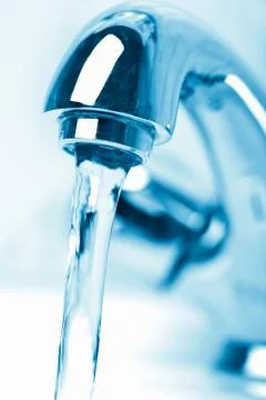 Bathroom faucet Stock Photos