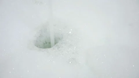 Bathroom foam in the bathroom 스톡 동영상 101327944